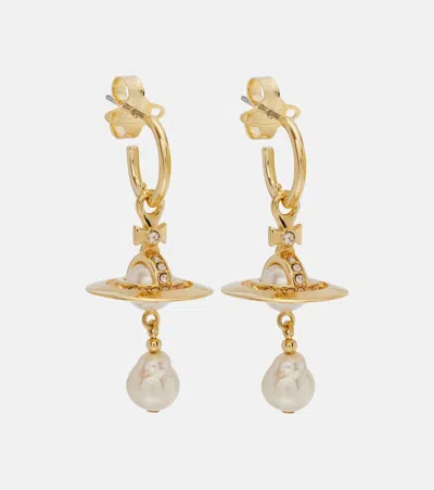 Vivienne Westwood Aleksa Earrings In Gold
