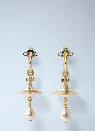 Vivienne Westwood Aleksa Earrings In Gold