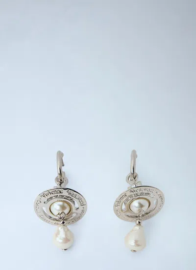 Vivienne Westwood Aleksa Earrings In Metallic