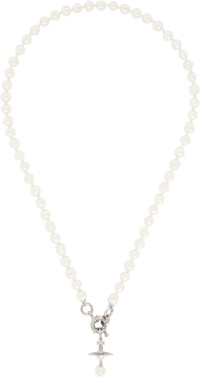 Vivienne Westwood Aleksa Necklace In Yellow
