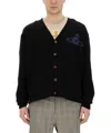 Vivienne Westwood Alex Cardigan In Blue