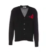 Vivienne Westwood Button-up V-neck Cardigan In Black