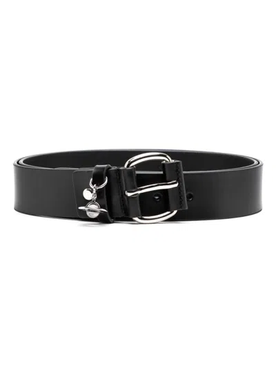 Vivienne Westwood Alex Charm Belt In Black