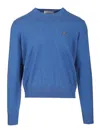 Vivienne Westwood Alex Crew Neck Sweater In Blue