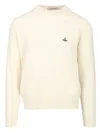 Vivienne Westwood Alex Crewneck Sweater In White