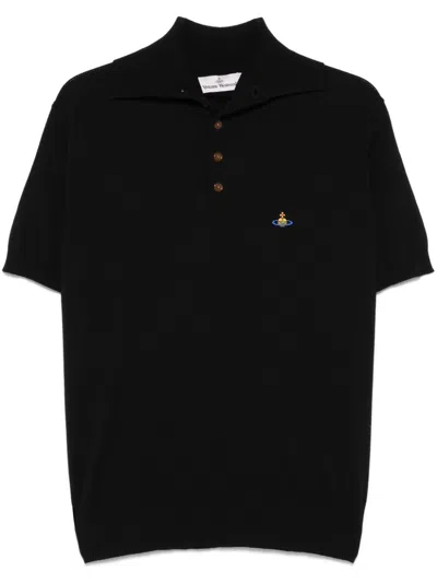 Vivienne Westwood Men's Cotton And Cashmere Polo Shirt