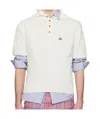 Vivienne Westwood Alex Polo In White