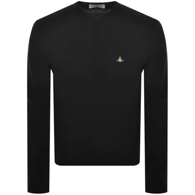 Vivienne Westwood Alex Round Neck Jumper Black