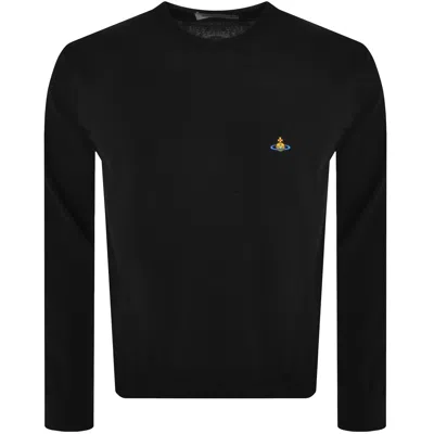 Vivienne Westwood Alex Round Neck Jumper Black