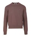 Vivienne Westwood Alex Round Neck Knitwear Brown In Brown