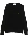 Vivienne Westwood Alex Round-neck Sweater In Black