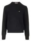 Vivienne Westwood Man Round Neck Wool / Cashmere Black Xxl Men