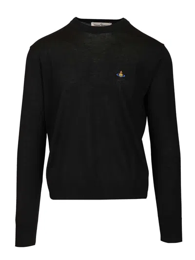 Vivienne Westwood Alex Round Neck Knitwear Black