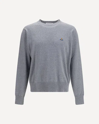 Vivienne Westwood Alex Sweater In Cotton-cashmere Knit For Men In Multi