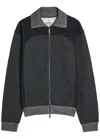 Vivienne Westwood Alien Panelled Cotton-blend Track Jacket In Gray