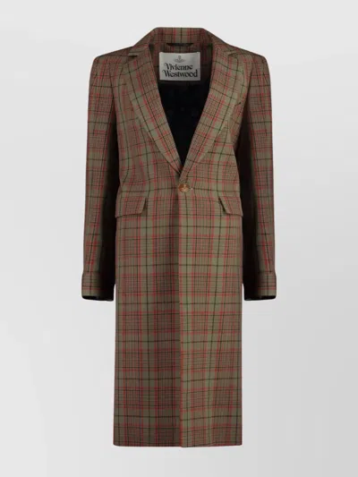 VIVIENNE WESTWOOD ALIEN WOOL LONG COAT