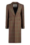 Vivienne Westwood Alien Teddy Coat Woman Brown In Wool