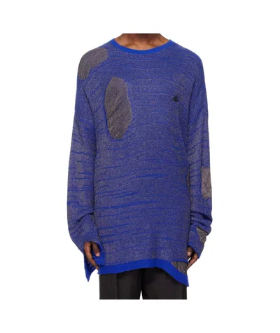 Vivienne Westwood All Nighter Sweater In Blue