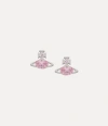 Vivienne Westwood Allie Earrings Silver Cubic Zirconia Women