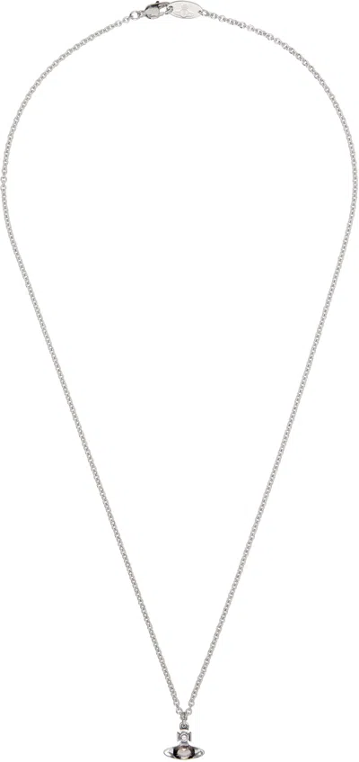 Vivienne Westwood Allie Pendant Necklace In Silver