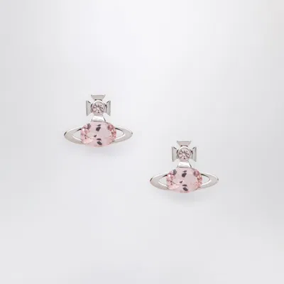 Vivienne Westwood Allie Platinum Earrings