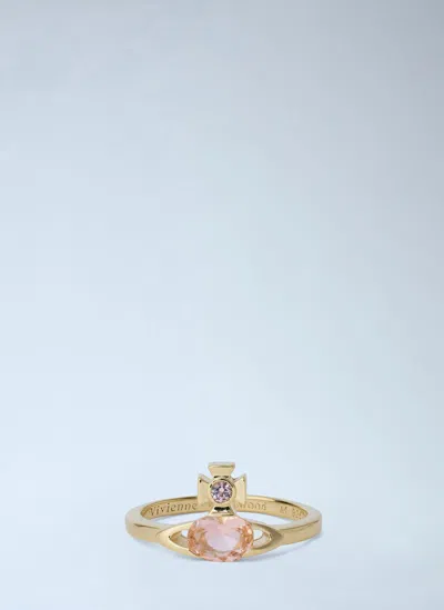 Vivienne Westwood Allie Ring In Metallic