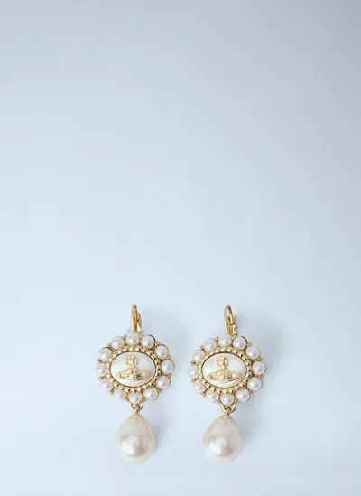 Vivienne Westwood Amaya Drop Earrings In Purple