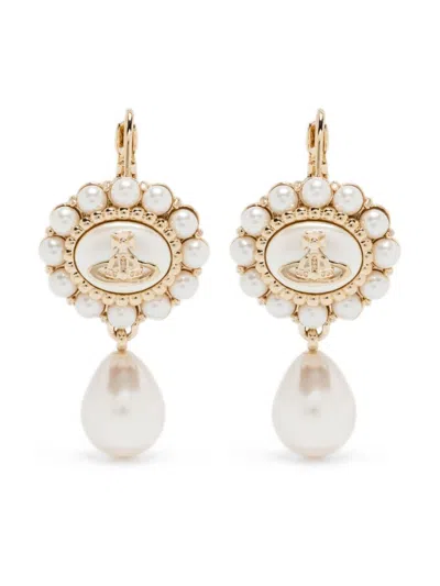 Vivienne Westwood Amaya Earrings In Gold