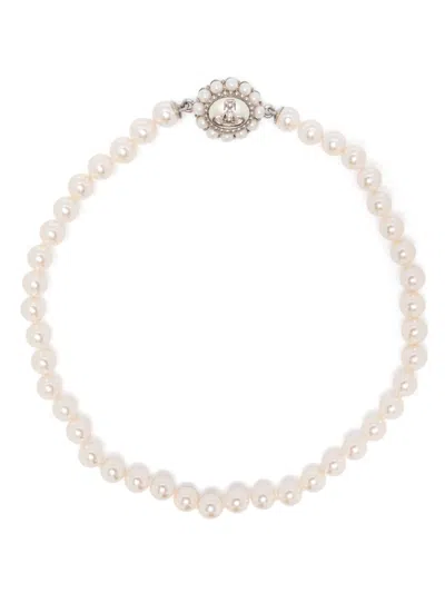 Vivienne Westwood Amaya Necklace In Neutrals