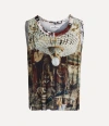 Vivienne Westwood Andreas Vest Viscose / Elastane Original "salon" Motif S Unisex
