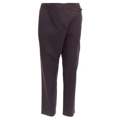 Vivienne Westwood Anglomania Asymmetric Foldover Harem Pants In Brown