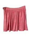 Vivienne Westwood Anglomania Speckled Skirt In Pink Silk In Pink