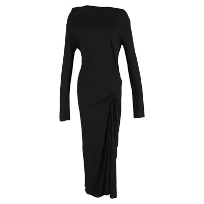 Vivienne Westwood Anglomania Taxa Jersey Dress In Black Viscose | ModeSens
