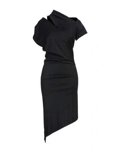 Vivienne Westwood Anglomania Woman Midi Dress Black Size S Cotton