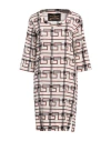 Vivienne Westwood Anglomania Woman Midi Dress Ivory Size 4 Cotton, Elastane In White