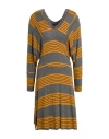 Vivienne Westwood Anglomania Woman Mini Dress Grey Size M Viscose, Elastane