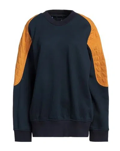 Vivienne Westwood Anglomania Woman Sweatshirt Navy Size L Cotton In Black