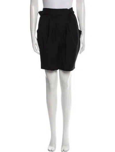 Pre-owned Vivienne Westwood Anglomania Wool Knee-length Shorts In Black