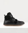 Vivienne Westwood Animal Basketball Trainers Leather/ Mesh/ Suede Black 6-40 Men In Black