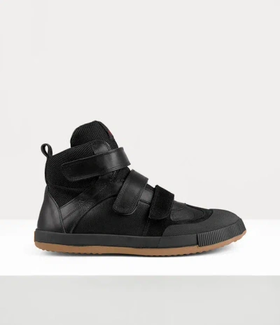 Vivienne Westwood Animal Basketball Trainers Leather/ Mesh/ Suede Black 6-40 Men