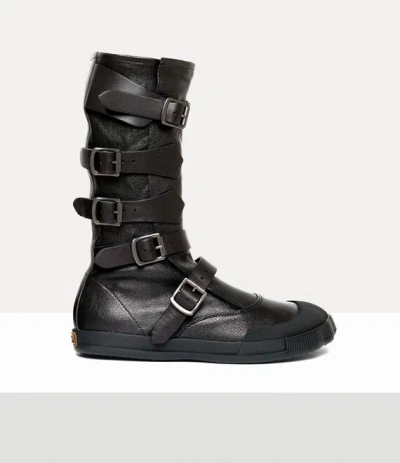 Vivienne Westwood Black Animal Pirate Boots