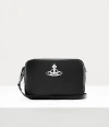Vivienne Westwood Anna Camera Bag Pu Leather Black In Black
