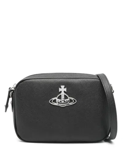 Vivienne Westwood Anna Camera Bags In Black