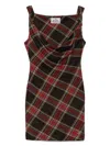 Vivienne Westwood Anna Pencil Dress In Brown