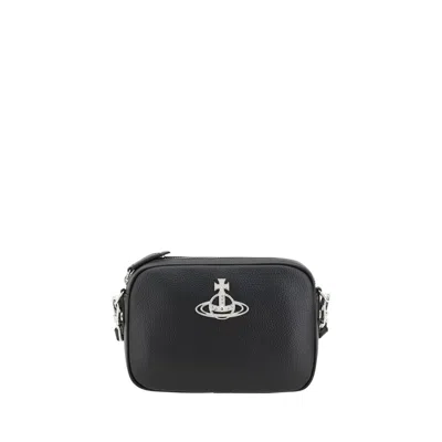 Vivienne Westwood Anna Shoulder Women's Bag In Black