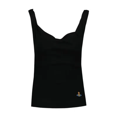 Vivienne Westwood Tank Top In Black