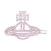 Vivienne Westwood Annalisa Hairpin In Pink