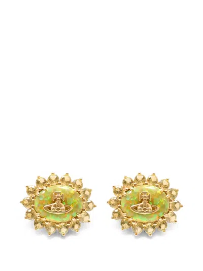 Vivienne Westwood Annia Earrings In Gold