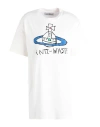 Vivienne Westwood Womens White Graphic-print Short-sleeved Cotton-jersey T-shirt In White