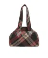 Vivienne Westwood Archive Harris Tweed Check Medium Shoulder Bag In Black